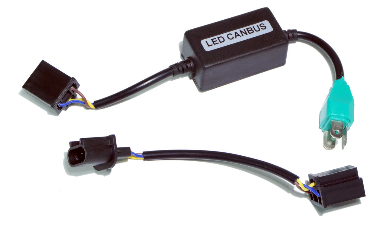 5.75 (5 3/4) Inch LED Chrome Projector Headlights Round Set Lighting