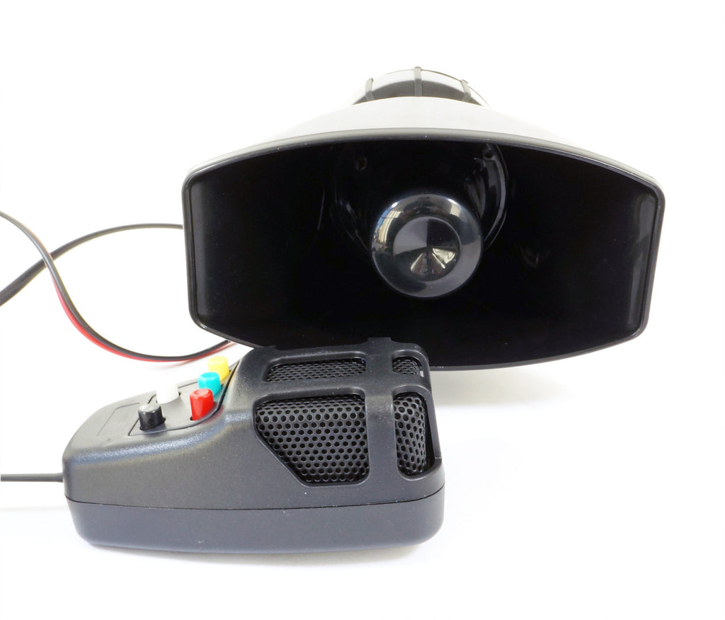 Police Siren Emergency Sound 5 Tone with Hand Held PA Electrical