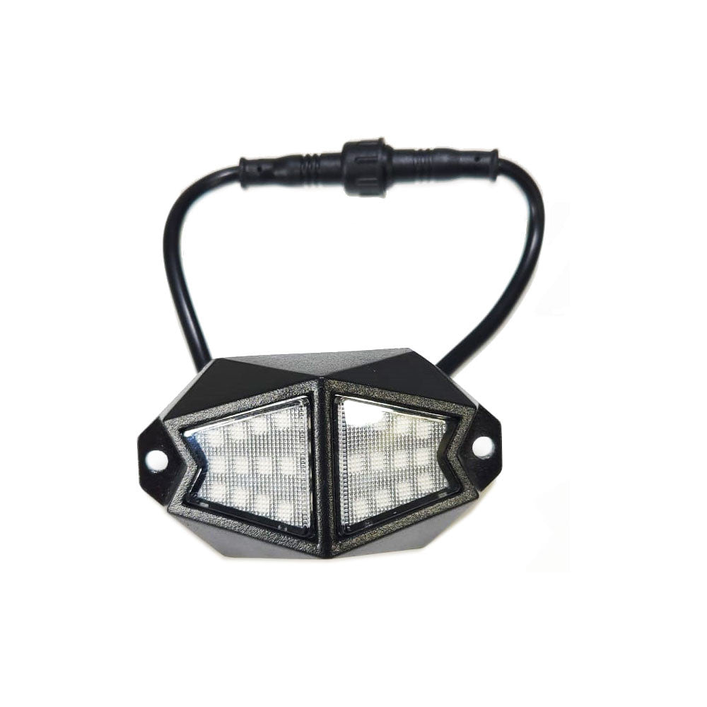 Vader LED Under Body Rock Lights Color Flow with Bluetooth Controller 8x Lighting