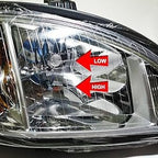 LED Low Beam Headlight Bulb Kit Compatible with Freightliner Columbia 120 1996 - 2017 - GENSSI Lighting