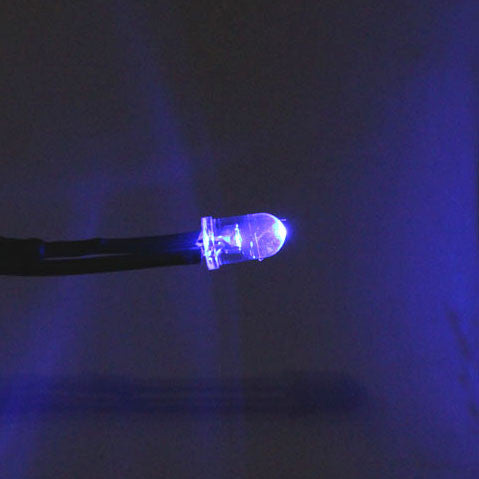 8mm Round LED Lights with 55cm Wire 12V (10 Pack) Lighting