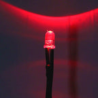 5mm Round LED Lights with 55cm Wire 12V (10 Pack) - GENSSI Lighting