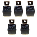 5 Pin Automotive 30A/40A Relay 12V (Pack of 5) Default Title Electrical
