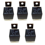 5 Pin Automotive 30A/40A Relay 12V (Pack of 5) - GENSSI Electrical