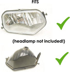 Genssi LED Conversion Bulbs Lamp Kit Compatible with Polaris Ranger RZR 500 550 570 700 800 Headlamps - GENSSI Lighting