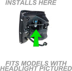 LED Conversion Kit Bulbs Low Beam Compatible with Volvo VN VNL Semi Trucks 2004 - 2017 - GENSSI Lighting