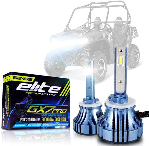 Genssi LED Conversion Bulbs Lamp Kit Compatible with Polaris Ranger RZR 500 550 570 700 800 Headlamps Default Title Lighting