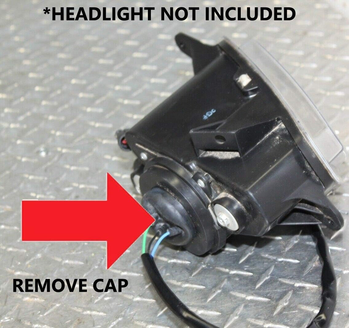 High Power LED Headlight Bulbs Lights Kit Compatible with Can-Am Outlander 400 500 650 800 Lighting