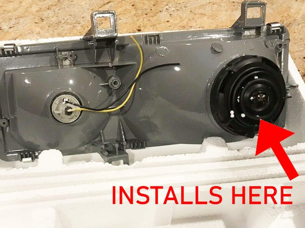 Genssi LED Headlight Light Bulb Conversion Kit Compatible with Nissan UD 1800 2000 2300 2600 3300 Lighting