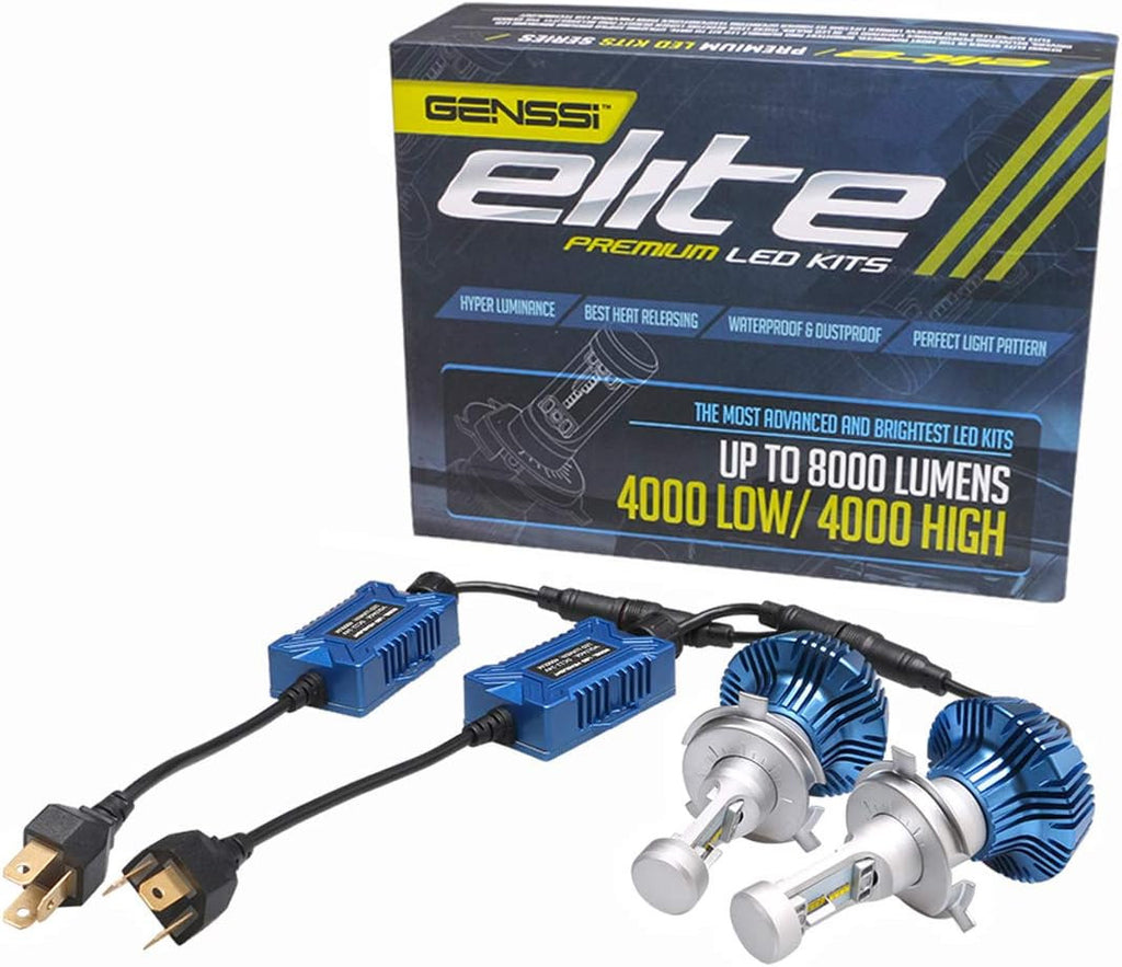 High Power LED Headlight Bulbs Lights Kit Compatible with Can-Am Outlander 400 500 650 800 Lighting