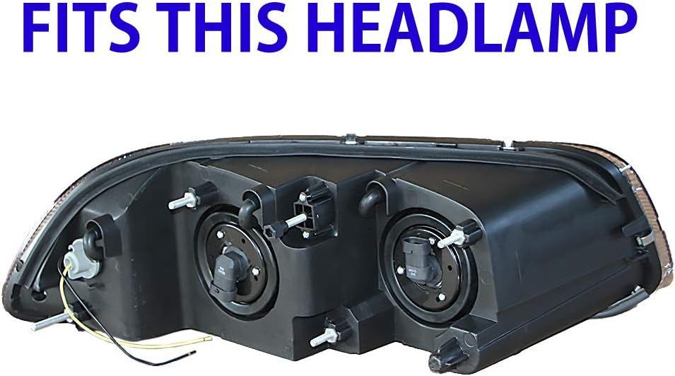 LED Conversion Kit Bulbs compatible with Mack Vision CX 600 CX613 1998-2013 Truck Headlight Lamp Low Beam Lighting