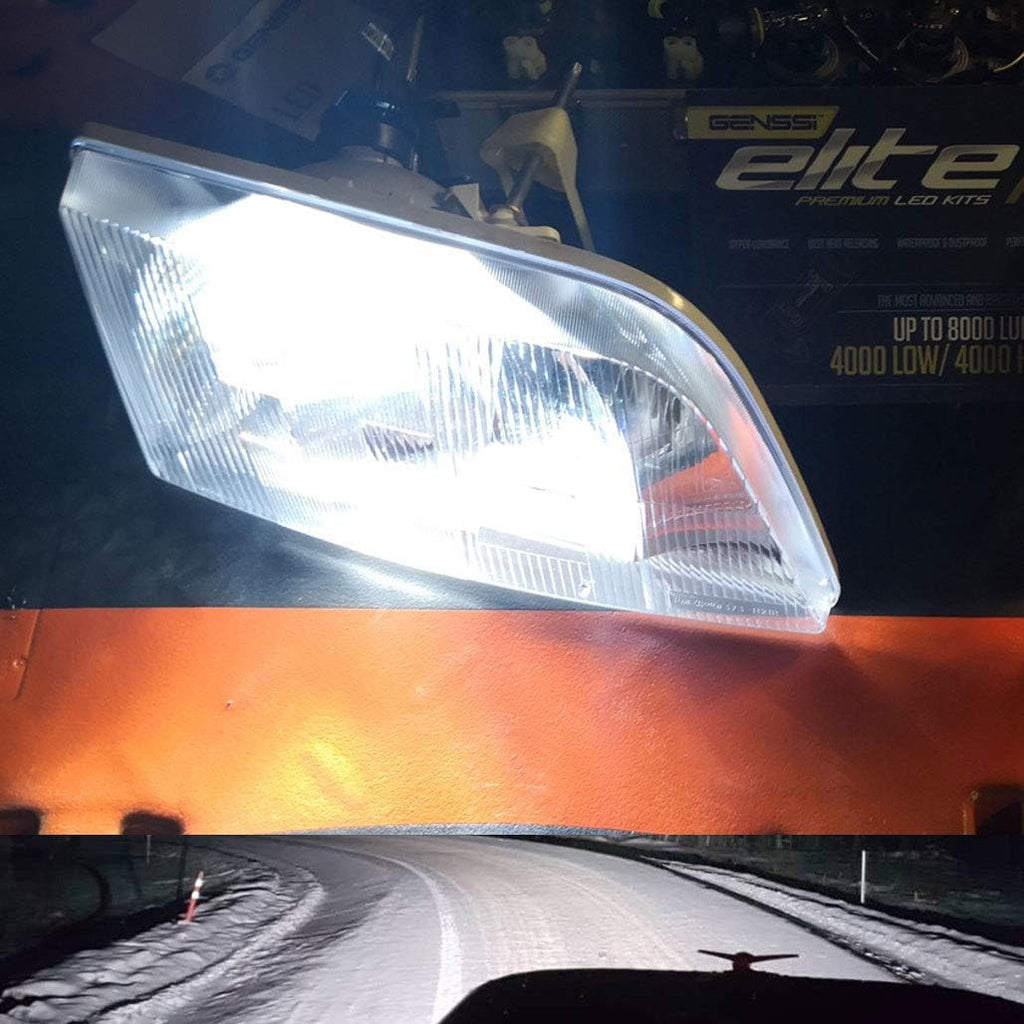 LED Conversion Kit Bulbs Compatible with Volvo VN VNL 300 VNM 200 Truck Headlight Lamp High Low Lighting