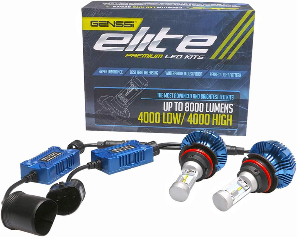 LED Conversion Kit Bulbs Compatible with Peterbilt 2000-2016 Truck Headlight Lamp High Low Lighting