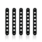 5pcs Aluminum Door Insert Trim Handle Tailgate 2007 - 2018 Jeep Wrangler JK 4 Door - GENSSI Interior Part