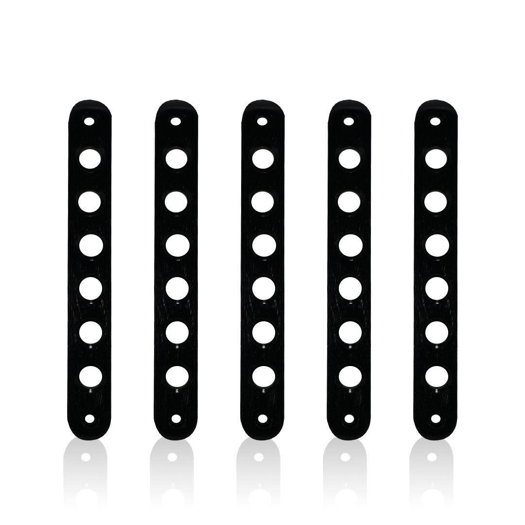 5pcs Aluminum Door Insert Trim Handle Tailgate 2007-2018 Jeep Wrangler JK 4 Door Black Interior Part