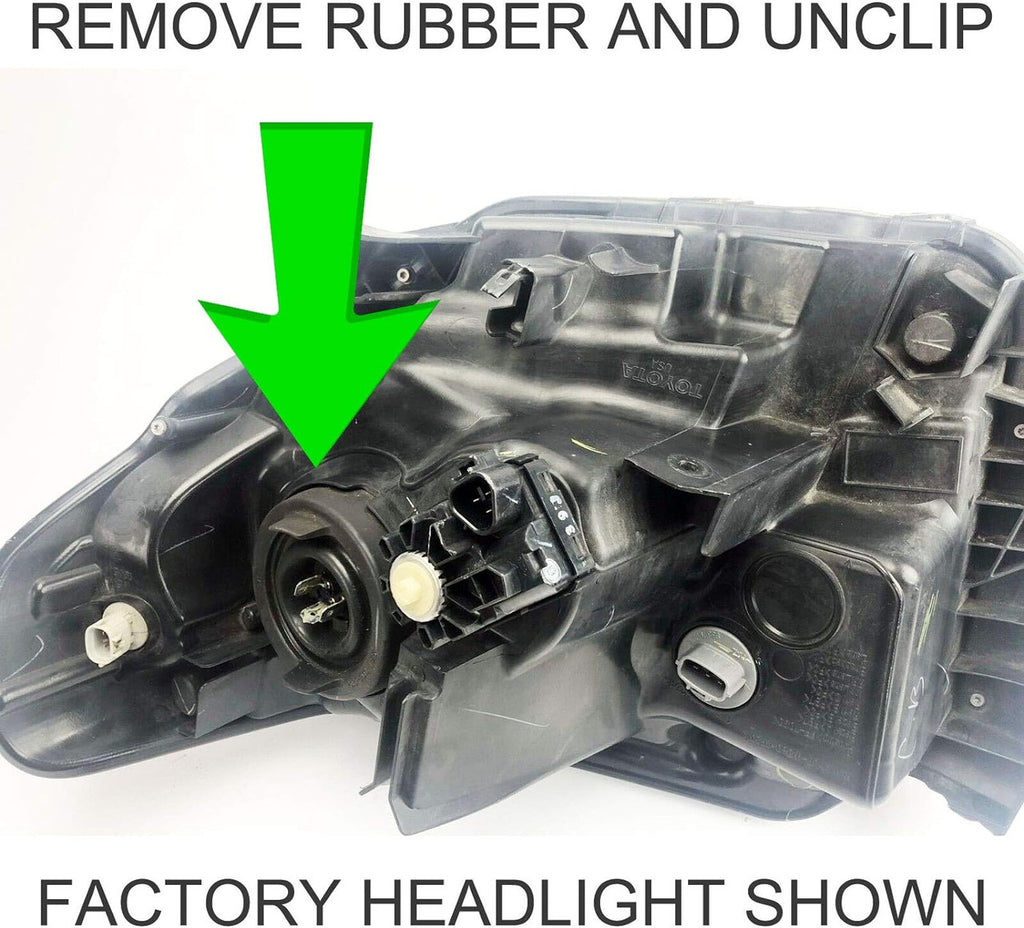 LED Headlight Bulb Upgrade Lighting Kit Elite Compatible with Toyota Tundra 2014-2019 Lighting