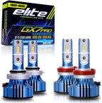 LED Headlight Kit Low Beam and High Beam Light Set Compatible with Chevy Silverado Sierra 1500 2500 3500 HD - GENSSI Lighting