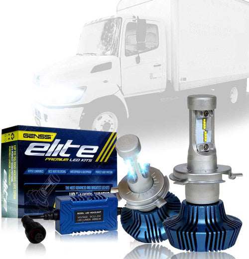 LED Headlight Bulb Conversion Kit Compatible with Hino 145 165 185 258 268 338 Default Title Lighting