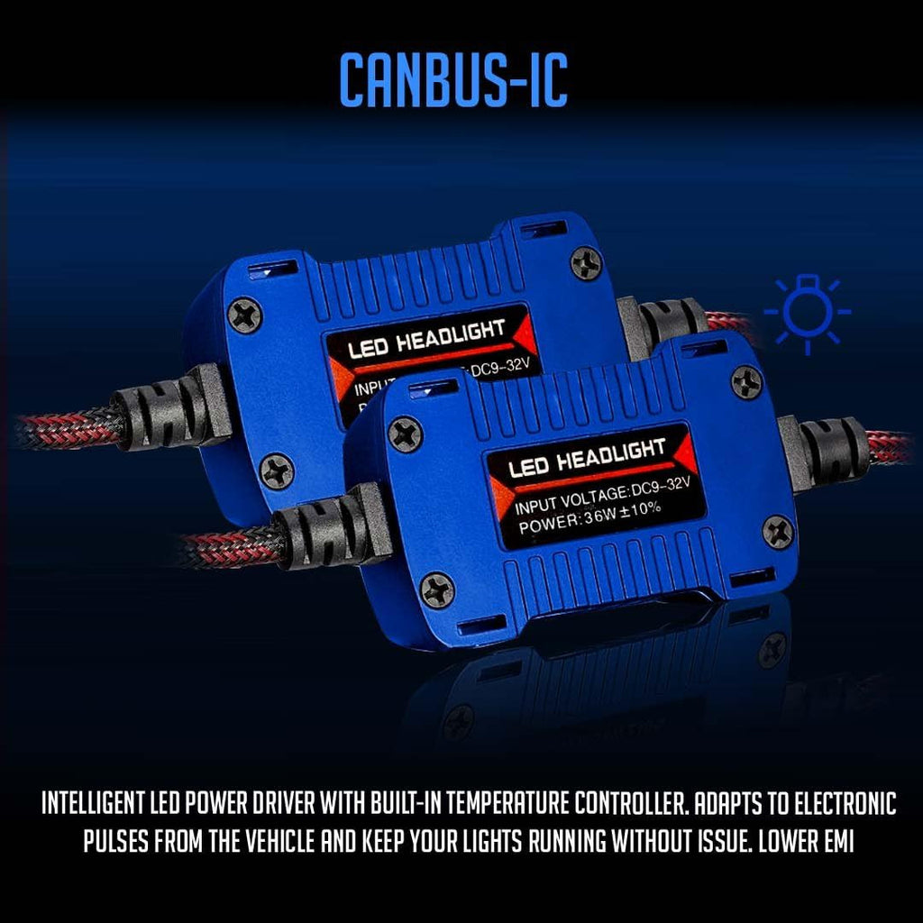 LED Conversion Kit Bulbs Compatible with Volvo VN VNL 300 VNM 200 Truck Headlight Lamp High Low Lighting