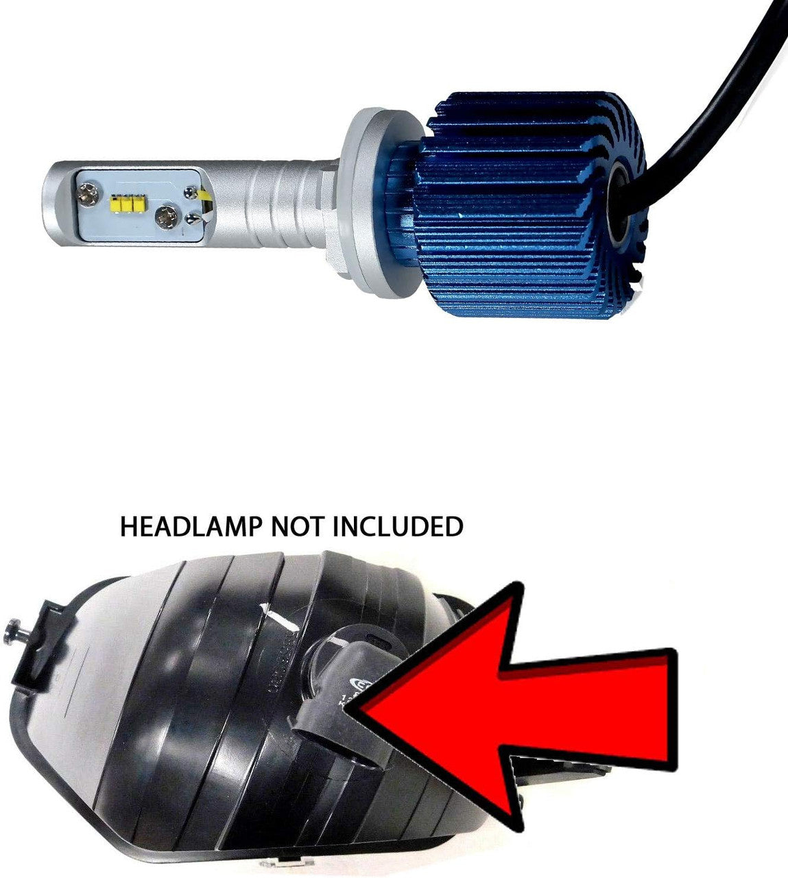 LED Conversion Bulbs Lamp Kit Compatible with Polaris Sportsman Ace Ranger RZR Headlight 2410616 Lighting