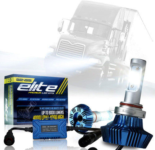 LED Conversion Kit Bulbs compatible with Mack Vision CX 600 CX613 1998-2013 Truck Headlight Lamp Low Beam Default Title Lighting