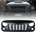 Matte Black Transformer Mesh Grille for Jeep Wrangler Rubicon Sahara Sport JK 2007-2018 Default Title Grille