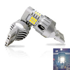 7443 LED No Hyper Flash Only for Jeep Park Lamp Lights (White or Amber) - GENSSI Lighting