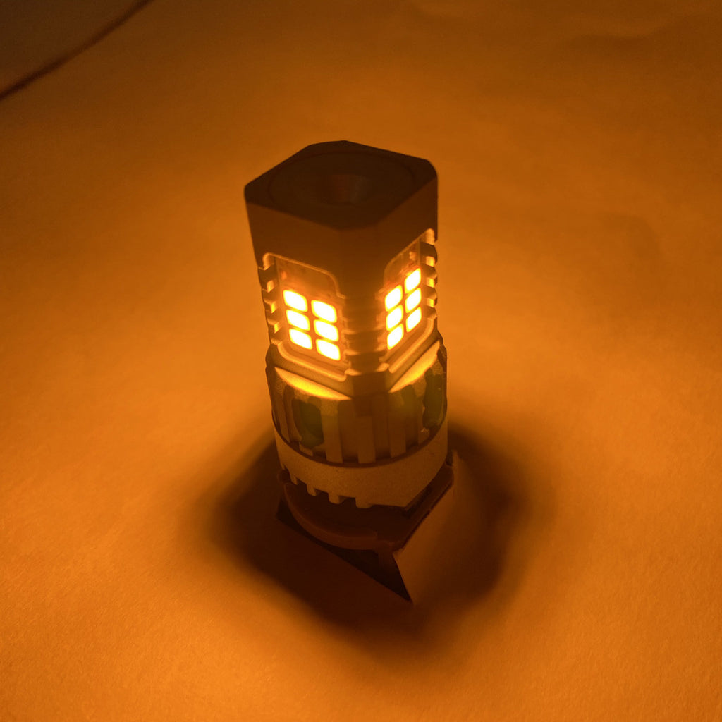 7443 LED No Hyper Flash Only for Jeep Park Lamp Lights (White or Amber) Lighting