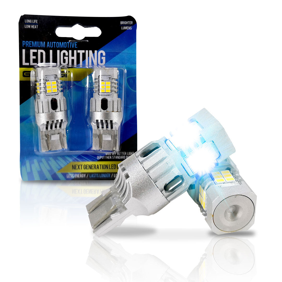 7443 LED No Hyper Flash Only for Jeep Park Lamp Lights (White or Amber) Lighting