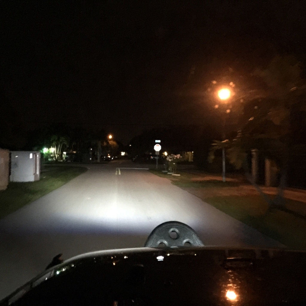 XPE Honeycomb Array Black LED Headlights + LED Fog for Jeep Wrangler JK 2007-2018 Lighting