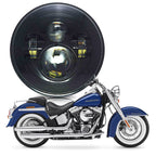 7 Inch Projector Black LED Motorcycle Headlight - GENSSI Lighting