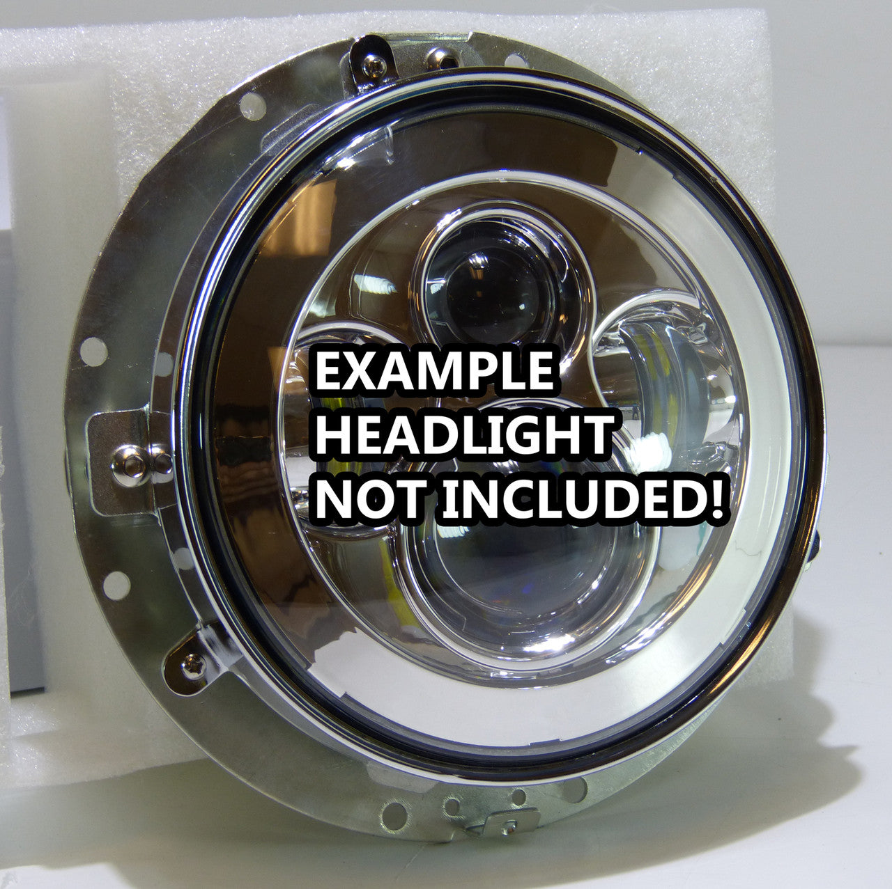 7 Inch Headlight Bezel Ring For Motorcycles Lighting