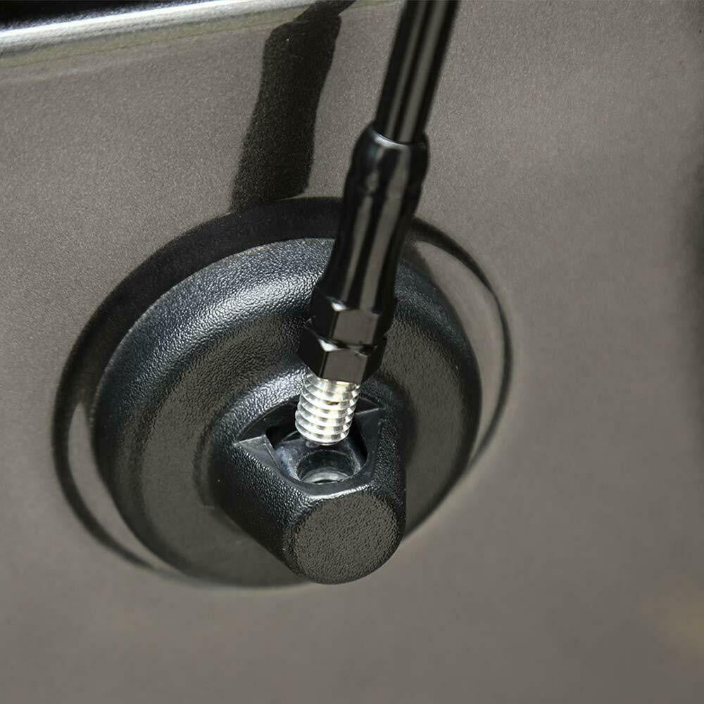 AM/FM Antenna Black 7'' (17cm) for Jeep Wrangler JL Sahara Rubicon Unlimited (2007-2019) Exterior Part