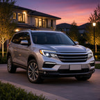 2017-2019 GMC Acadia with HID projector headlights installed