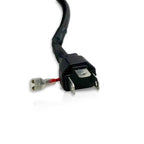 7x6 (5x7) H6054 200mm LED Projector w/ Demon DRL Headlights Black Set - GENSSI Lighting