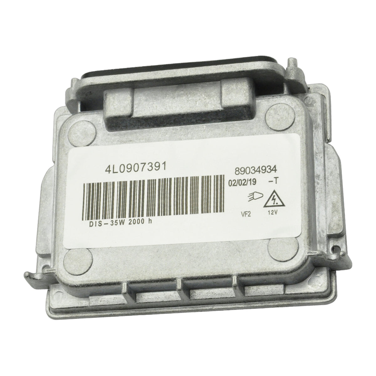 89034934 / 4L0907391 ballast label side