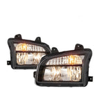 Black Halogen Headlights Pair for Kenworth T880 (2014-2023)