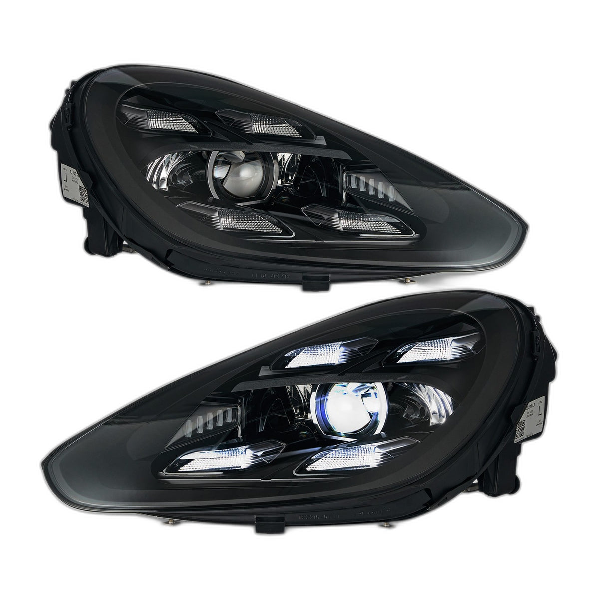2023 Style Full LED Headlights Pair for Porsche Cayenne 958.2 (2015-2018)