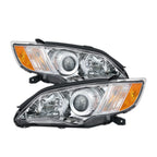Chrome Projector Halogen Headlights Pair for Subaru Outback (2008-2009)