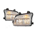 Chrome Halogen Headlights Pair for Kenworth T880 (2014-2023)