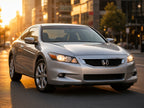2008-2012 Honda Accord Coupe with Chrome Halogen headlights installed