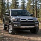2003-2005 Toyota 4Runner with Black Halogen headlights installed