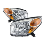 Chrome Halogen Headlights Pair for Toyota RAV4 (2004-2005)