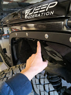 JF Steel Fender Delete Kit for Wrangler JK 2007 - 2018 - GENSSI Exterior Part