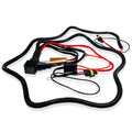HID Xenon Wire Relay Harness H11 H9 H8 880 881 50W Relay with Resistors Flicker Prevention Default Title Lighting