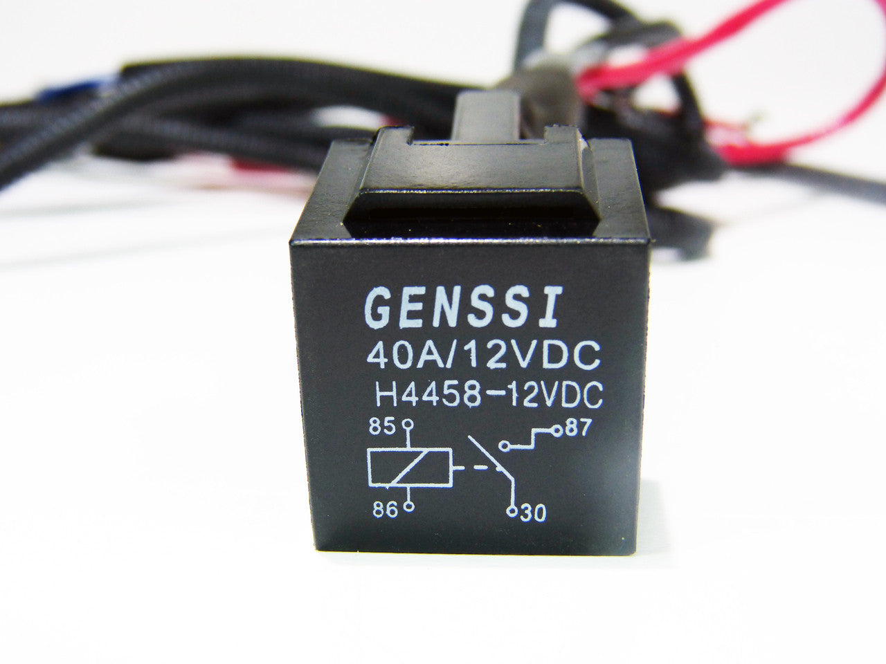 HID Xenon Wire Relay Harness H4 9003 Lighting
