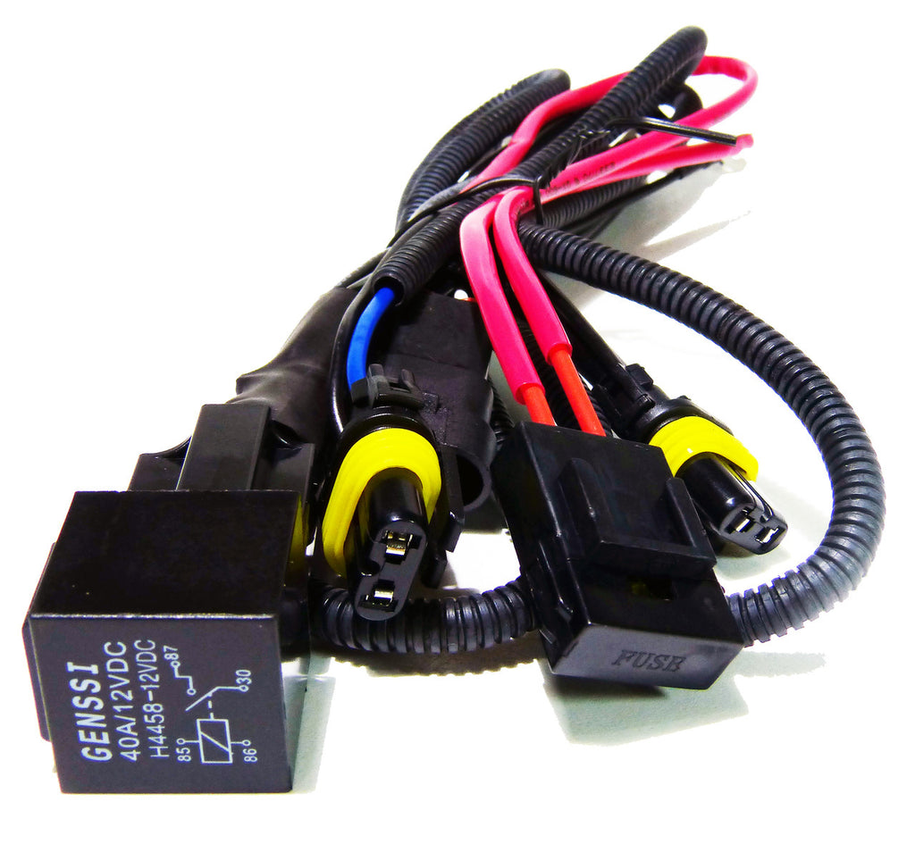 HID Xenon Wire Relay Harness H7 Lighting