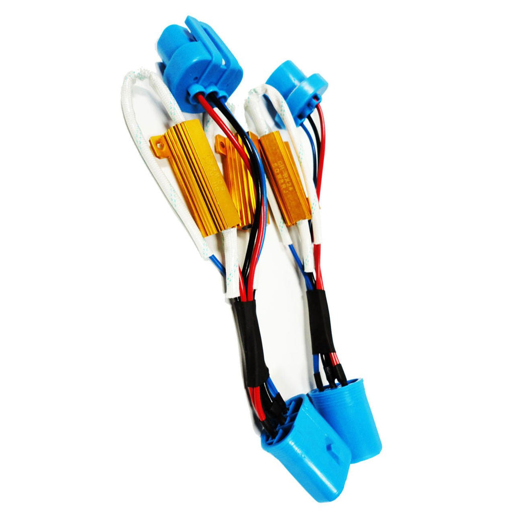 Resistor Capacitor Warning Bulb Out Canceller 9007 (2 Pack) - GENSSI Electrical