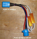 Resistor Capacitor Warning Bulb Out Canceller 9007 (2 Pack) - GENSSI Electrical