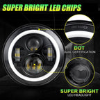 Smoked LED Tail Lights and Headlights Combo for Gladiator JT JL JLU 2018 - 2023 - GENSSI Lighting